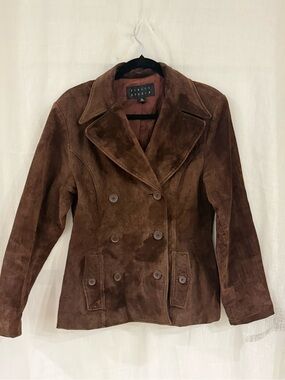 Vintage Finity Studio Genuine Leather Suede Jacket Women’s Size 10